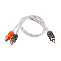 Y-коннектор DL AUDIO Barracuda YRCA 1M2F (1папа-2мама)