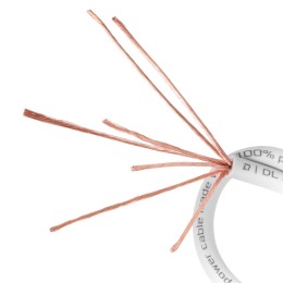 Кабель силовой 8Ga DL AUDIO Phoenix Sport Power Cable Gray (бескислородная медь) серый (1м)