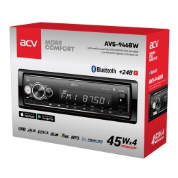 Магнитола 1DIN 24v ACV AVS-946BW bluetooth, USB, FM