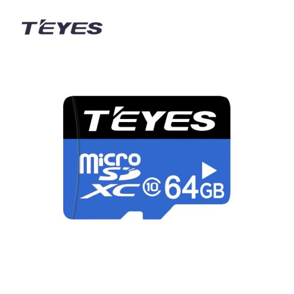 64 Gb карта памяти microSDXC Teyes TF card, class 10, 400024