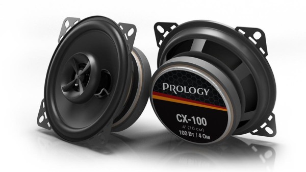 Динамики Prology CX-100 (10 см) 2-полосная коаксиальная акустическая система  30/100W, 4 Om, 87 dB