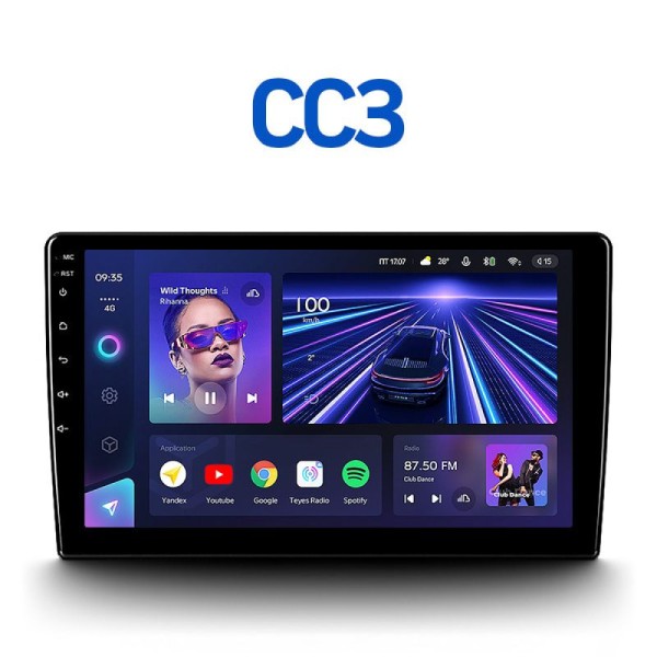 Магнитола 9" TEYES CC3 4/64G