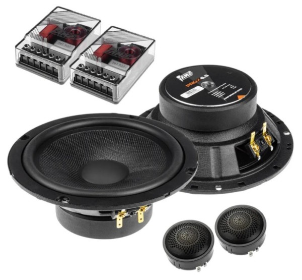 Динамики AMP PRO X 6.5 (6.5" / 16.5 см) 2-полосная компонент, 3 Ом, 93 дБ, RMS 100 Вт