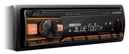 Магнитола 1DIN 12v DSP ALPINE UTE-200BT USB/AUX/BT 4x50W 24bit
