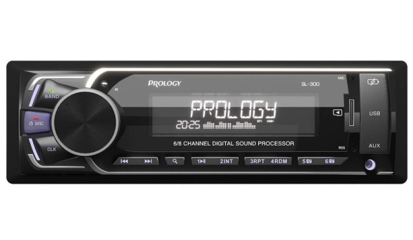 Магнитола 1DIN 12v DSP Prology SL-300 (6x100W)