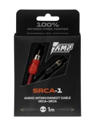 Кабель RCA (межблочный) AMP SRCA-1
