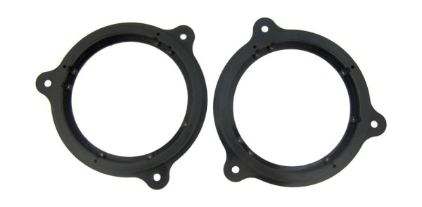 Проставки для динамиков 16см пластик POD 6.5 Nissan/Renault/LADA/GreatWall (H5)/Hyundai (Verna)/KIA