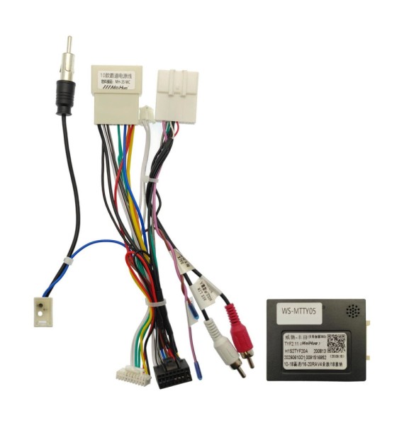 Комплект проводов WM-MT Toyota 2010-2013 (Основной, антенна, мультируль, CAN, AMP) WS-MTTY05