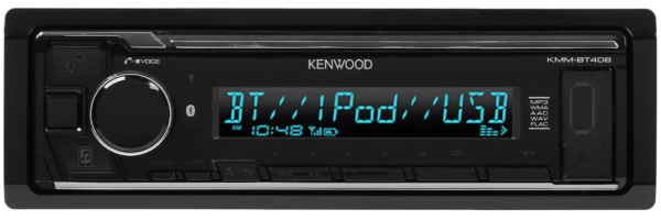 Магнитола 1DIN 12v DSP Kenwood KMM-BT408 (DSP 3WAY, Врем.задержки)