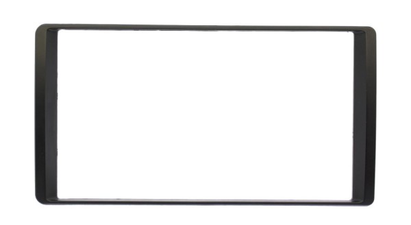 Рамка УАЗ Патриот, Профи 2017+ рестайлинг черная 2Din