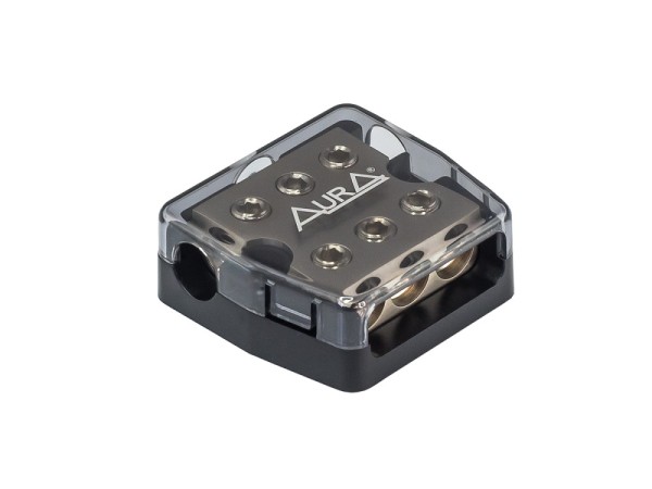 Дистрибьютор питания Aura FHD-348N (3x4Ga вход, 3x8-4Ga выход)