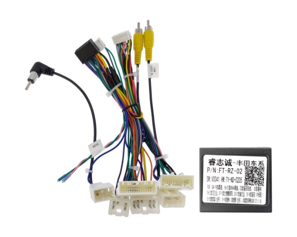 Комплект проводов WM-MT Toyota 2012+ (Основной, антенна, мультируль, CAN, CAM, AMP) WS-MTTY06