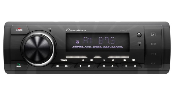 Магнитола 1DIN 12v Premiera MVH-150 bluetooth, USB, FM