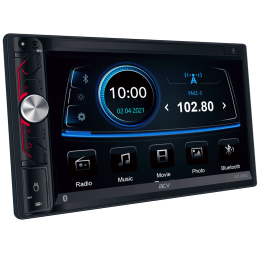 Магнитола 2DIN 180x100 ACV WD-6920 bluetooth, USB, FM