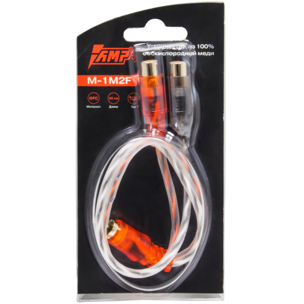 Y-коннектор AMP M-1M2F (1папа-2мама)