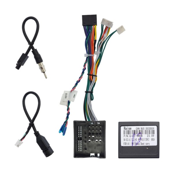Комплект проводов WM-MT VW, Skoda 2003+ (Основной 40pin, Антенна, USB, CAN) WS-MTVW05