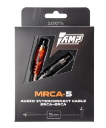 Кабель RCA (межблочный) AMP MRCA-5