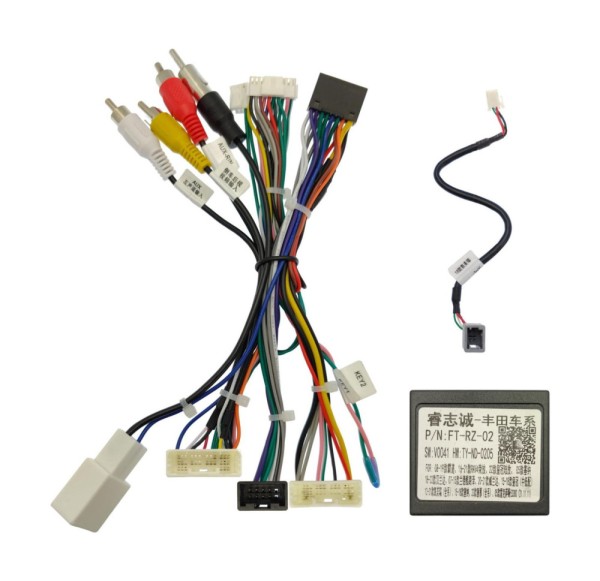 Комплект проводов WM-MT Toyota 2021+ (Основной, антенна, мультируль, CAN, CAM, AMP) WS-MTTY24