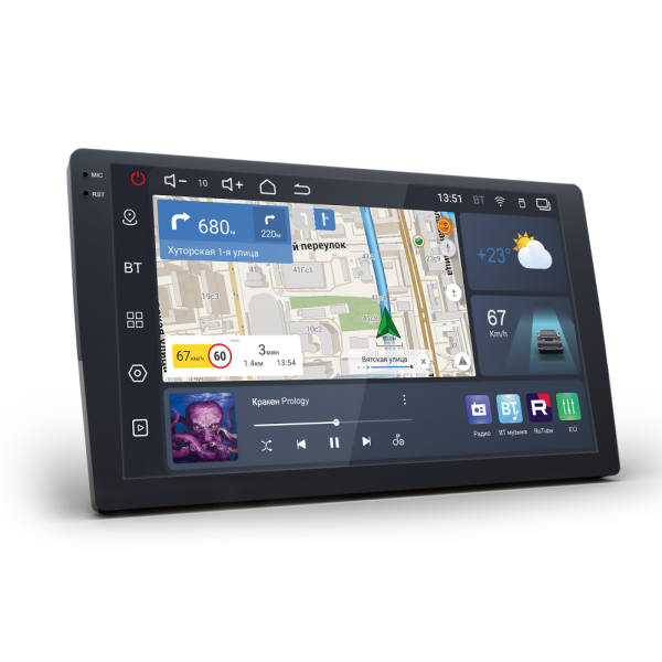 Магнитола 9" Prology Q-110 4/64G Android 13