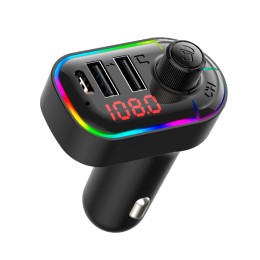 FM трансмиттер ACV FMT-128B Ж-К дисплей/USB/BT/RGB