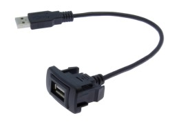 USB разъем в штатную заглушку Toyota до 2010 USB разъем в штатную заглушку Toyota до 2010