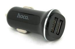 АЗУ 2USB Hoco Z1 2.1A черный