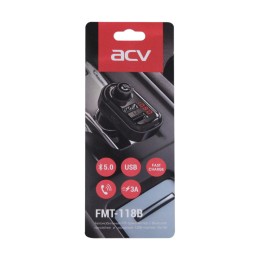 FM трансмиттер ACV FMT-118B Ж-К дисплей/USB/BT