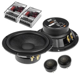 Динамики AMP PRO X 6.5 (6.5" / 16.5 см) 2-полосная компонент, 3 Ом, 93 дБ, RMS 100 Вт