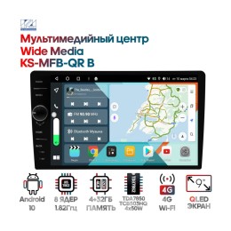 Магнитола 9" Wide Media KS-MFB-QR B