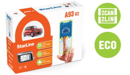 Сигнализация Starline A93 V2 2CAN-2LIN ECO Сигнализация Starline A93 V2 2CAN-2LIN ECO