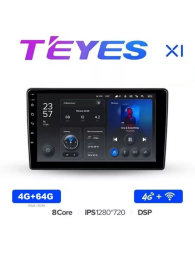 Магнитола 9" TEYES X1 4/64G 4G