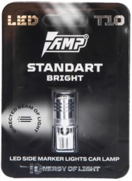 LED AMP StandartBright T10 (2 шт.) LED AMP StandartBright T10 (2 шт.)