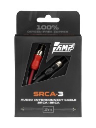 Кабель RCA (межблочный) AMP SRCA-3 Кабель RCA (межблочный) AMP SRCA-3