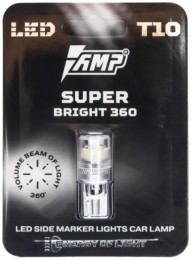 LED AMP SuperBright 360 T10 (2 шт.) LED AMP SuperBright 360 T10 (2 шт.)