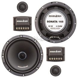 Динамики Russian Bass Sonata 165 Компонентная система RMS 50W/4 Om/50-20000 Гц/SPL 90,3 dB