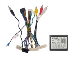 Комплект проводов WM-MT Toyota 2018+ (Основной, антенна, мультируль, CAN, CAM) WS-MTTY09