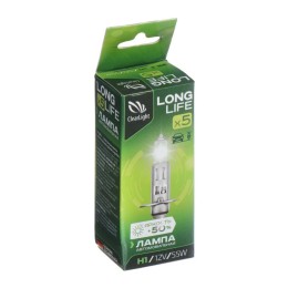 Лампа ClearLight +50% H1 12V 12V/55W P14,5s LongLife X5 Лампа ClearLight +50% H1 12V 12V/55W P14,5s LongLife X5