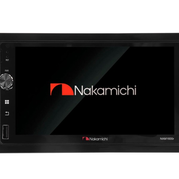 Магнитола 2DIN 180x100 Nakamichi NAM-1600R USB/MP3/SD/BT 4x50w