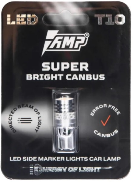 LED AMP SuperBright T10 Canbus (2 шт.) LED AMP SuperBright T10 Canbus (2 шт.)