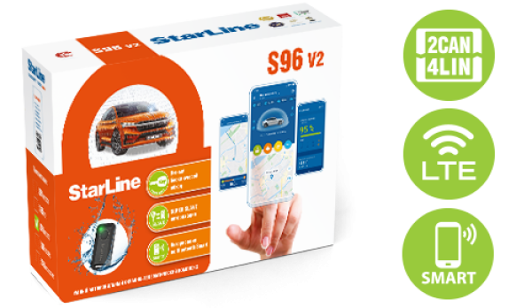 Сигнализация Starline S96 V2 BT LTE