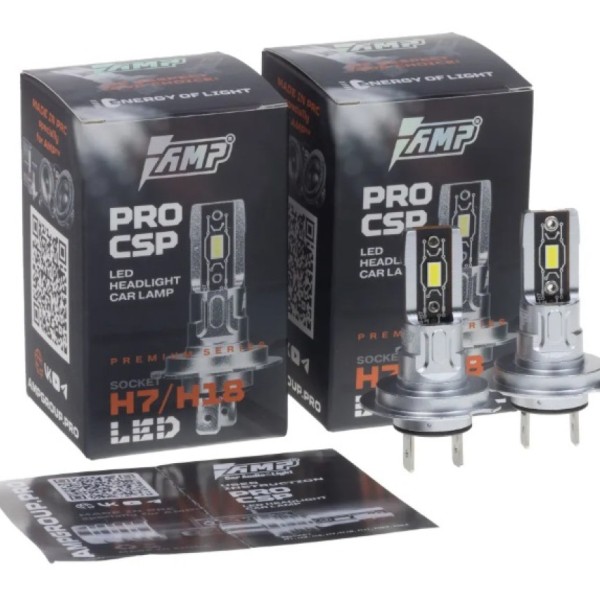 LED AMP PRO CSP H7 (1шт.)