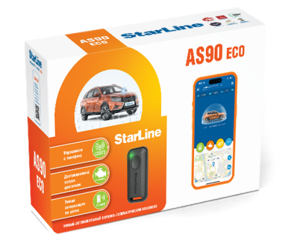 Сигнализация Starline AS90 GSM ECO