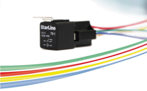 Реле Starline 12V (5-контактное, 12V)