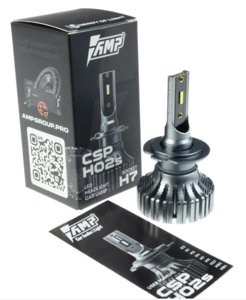 LED AMP CSP H02s H7 (1шт.)