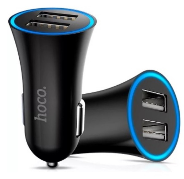 АЗУ 2USB 2.4A HOCO UC204 черный АЗУ 2USB 2.4A HOCO UC204 черный