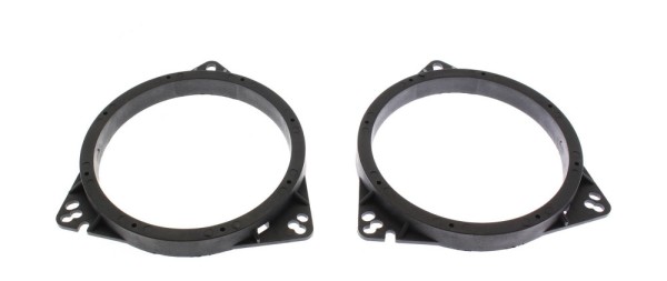 Проставки для динамиков 16см пластик 6.5 Toyota/Nissan/Renault/LADA (жесткий пластик)