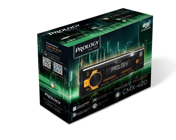 Магнитола 1DIN 12v Prology CMX-400 bluetooth, USB, FM 3RCA