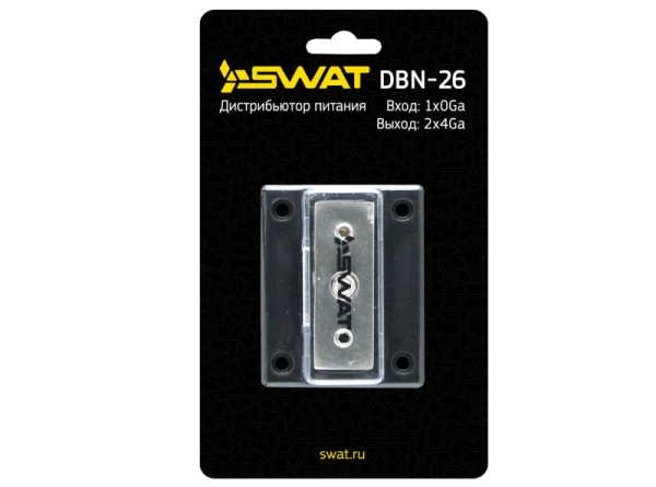 Дистрибьютор питания SWAT DBN-26 (0GAx1->2GAx2) Дистрибьютор питания SWAT DBN-26 (0GAx1->2GAx2)