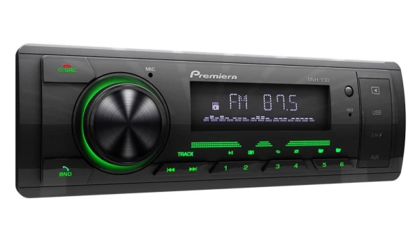 Магнитола 1DIN 12v Premiera MVH-130 bluetooth, USB, FM Магнитола 1DIN 12v Premiera MVH-130 bluetooth, USB, FM