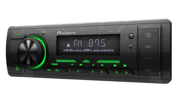 Магнитола 1DIN 12v Premiera MVH-130 bluetooth, USB, FM Магнитола 1DIN 12v Premiera MVH-130 bluetooth, USB, FM